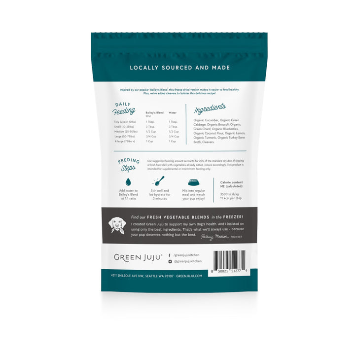 Green Juju Freeze-Dried Bailey&