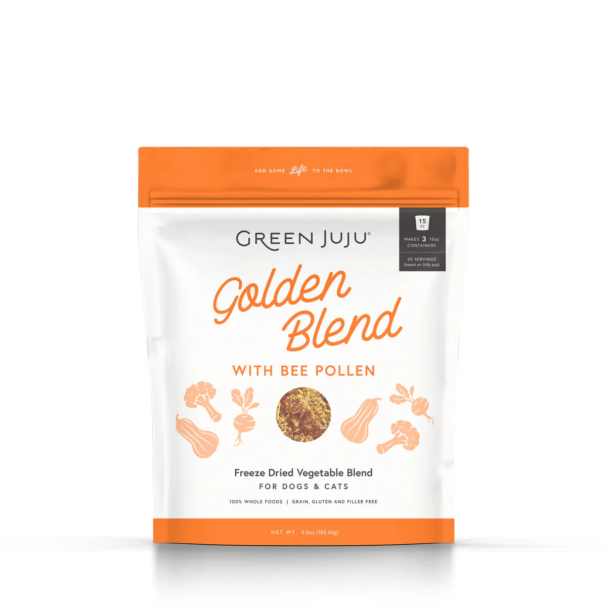 Green Juju - Freeze Dried - Golden Blend 5.5oz