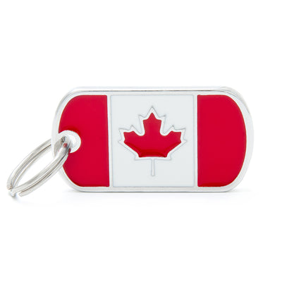 MF CANADIAN FLAG TAG - Tail Blazers Etobicoke