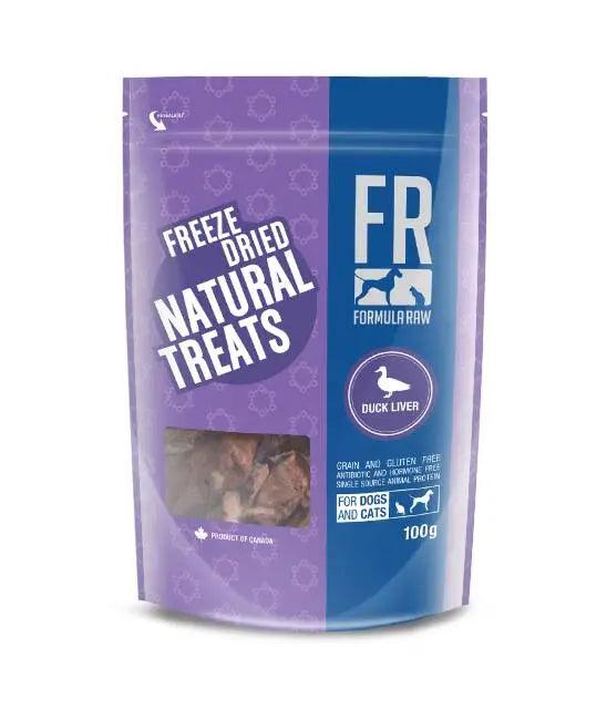 Formula Raw Freeze Dried Duck Liver Treat (100g)