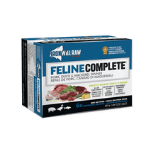 Iron Will Raw Feline Complete Pork, Duck & Mackerel Dinner (3lb)