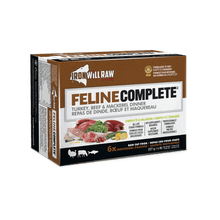 Iron Will Raw Feline Complete Turkey, Beef & Mackerel Dinner (3lb)