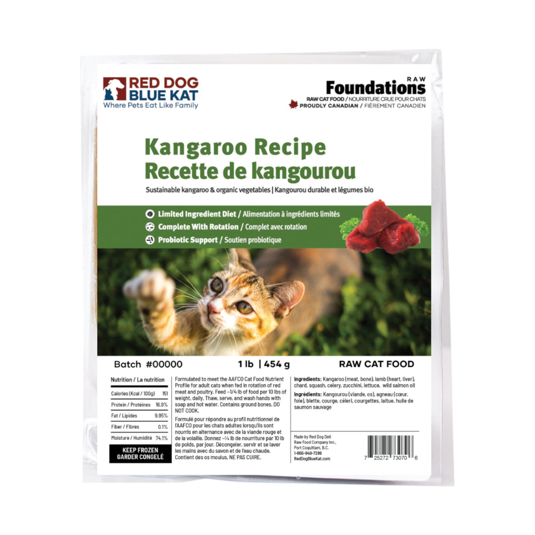 RDBK Red Dog Blue Kat Foundations Kangaroo Cat (4x1/4lb)