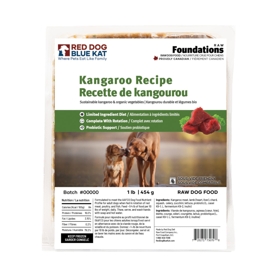 RDBK Red Dog Blue Kat Foundations Kangaroo Dog (12x1lb)