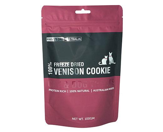 FD AUST VENISON COOKIE 100G - Tail Blazers Etobicoke