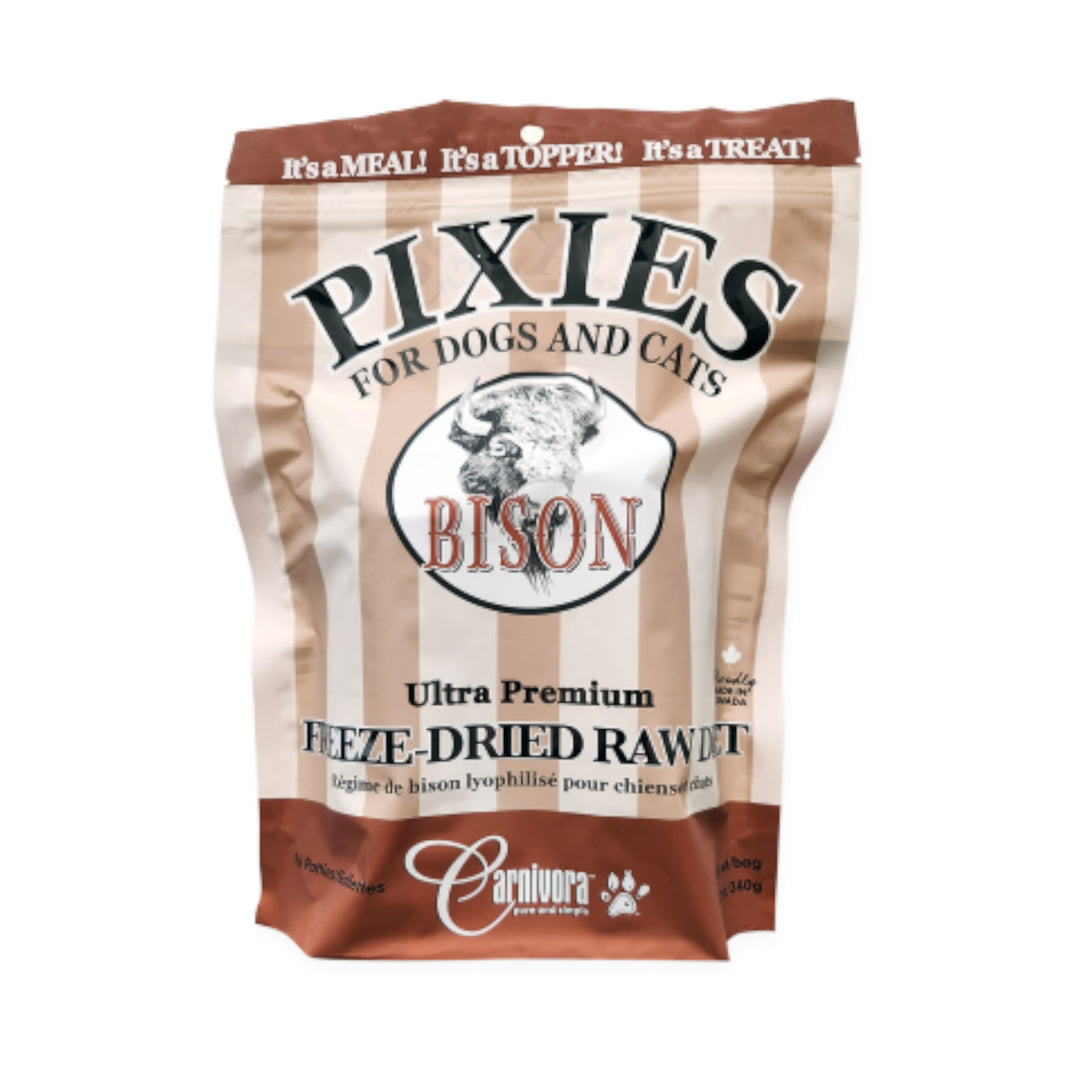 Pixies Freeze-Dried Bison Diet (12oz)