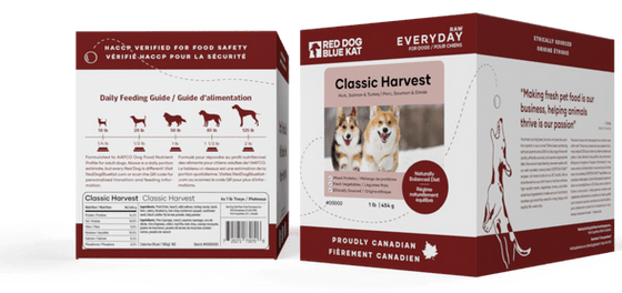 Rdbk Red Dog Blue Kat Everyday Classic Harvest Dog (4x1/4lb)