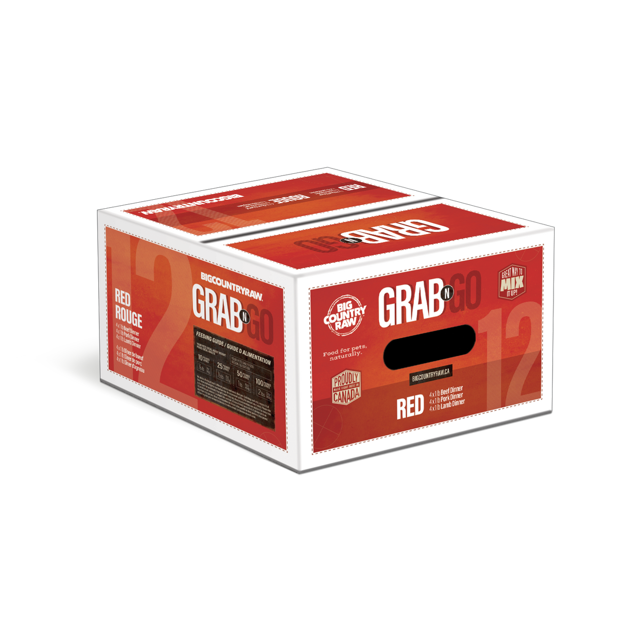 Big Country Raw Grab N Go Red Deal (12lb)