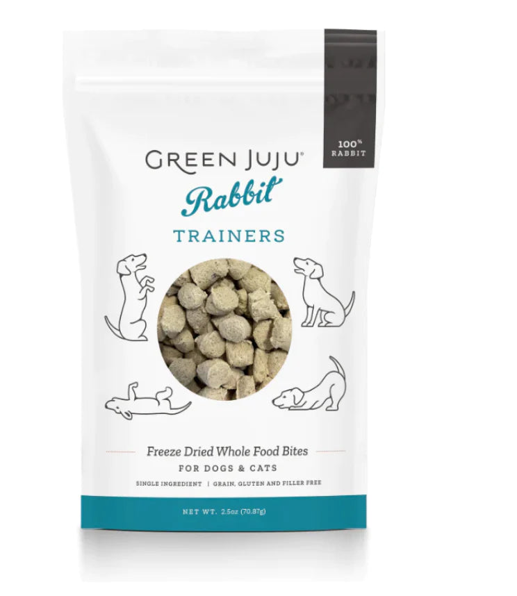 Green Juju Rabbit Trainers (2.5oz) - Tail Blazers Etobicoke