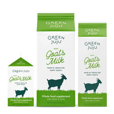 Green Juju Frozen Raw Goat's Milk 32oz