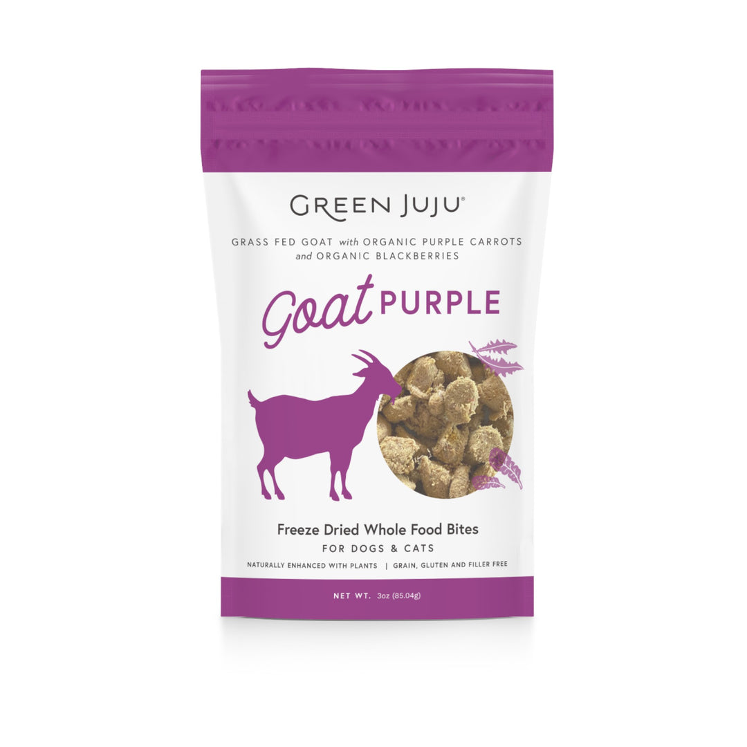 Green Juju  Goat Purple Bites  (3oz)