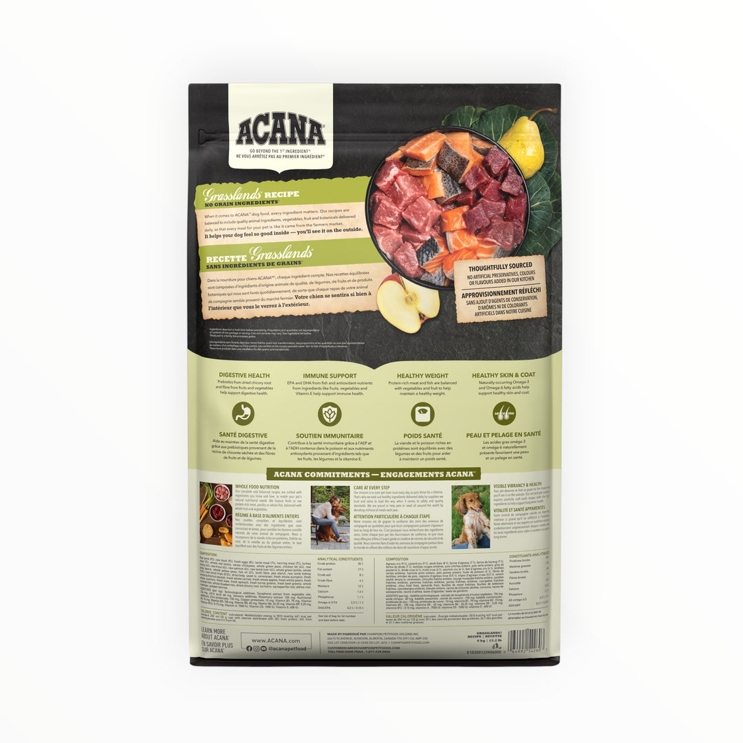 Acana Dog Highest Protein Grasslands Recipe (6kg)
