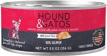 HOUND & GATOS SALMON CAT CAN 5.5OZ - Tail Blazers Etobicoke