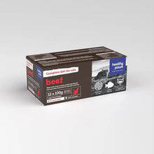 Healthy Paw Complete Raw Cat Food – Beef 12x 100g