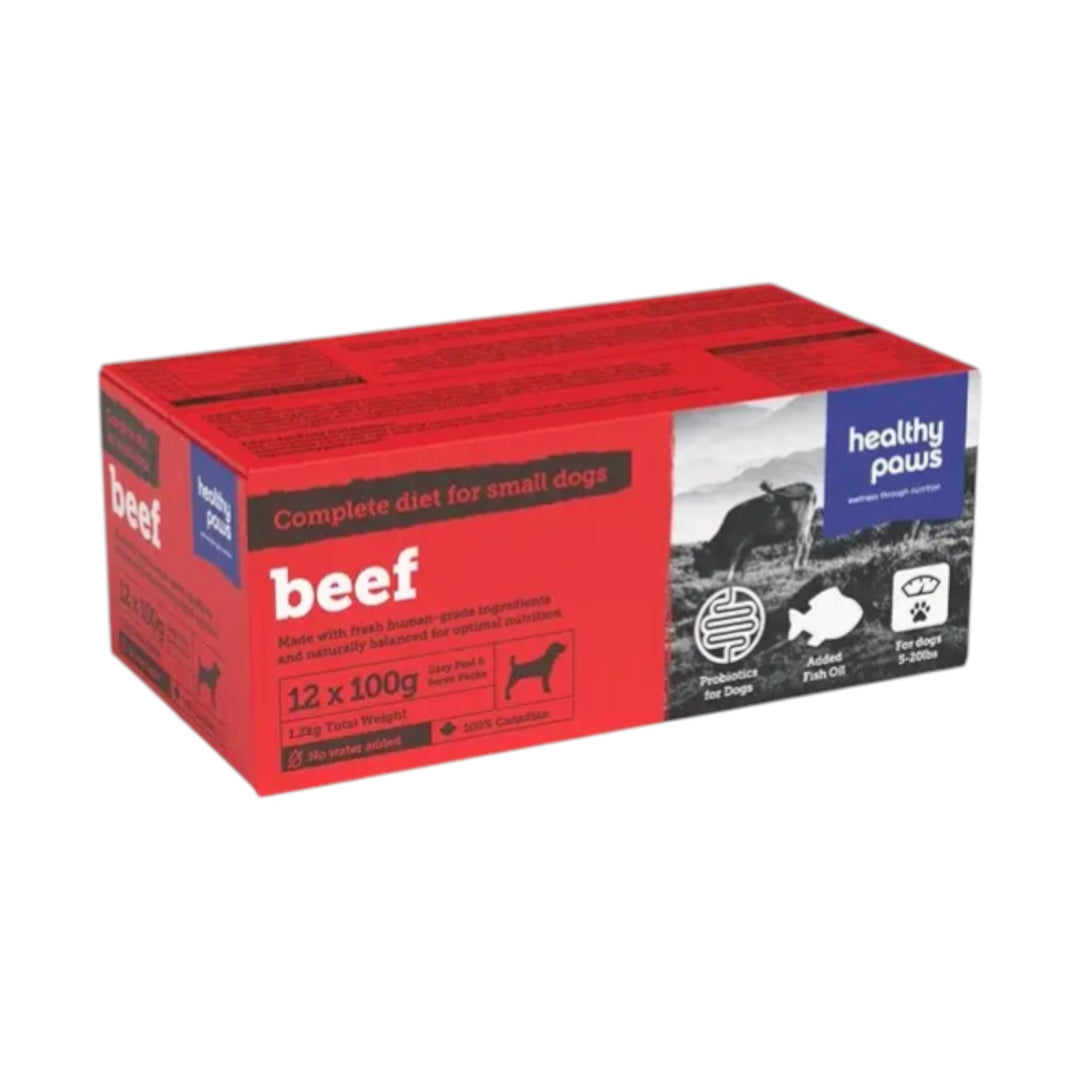 Healthy Paws Beef Small Canine Complete (1.2kg)