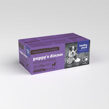 Healthy Paws Puppy's Dinner 12x100g