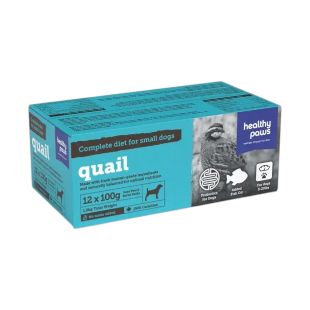 Healthy Paws Quail Complete (12x100g)