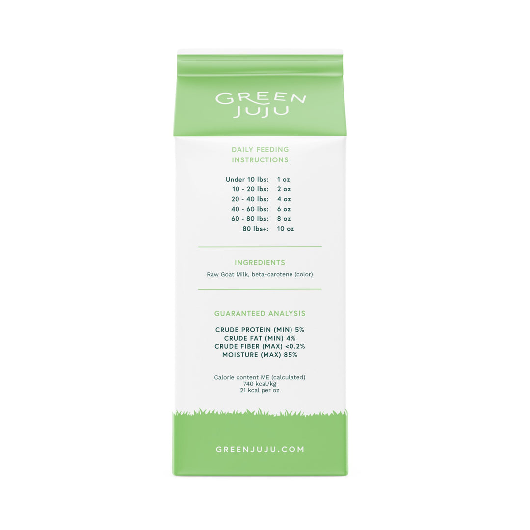 Green Juju Frozen Raw Goat&