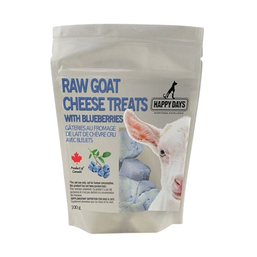 Happy Days Raw Goat Cheese Treat With Blueberry (100g)