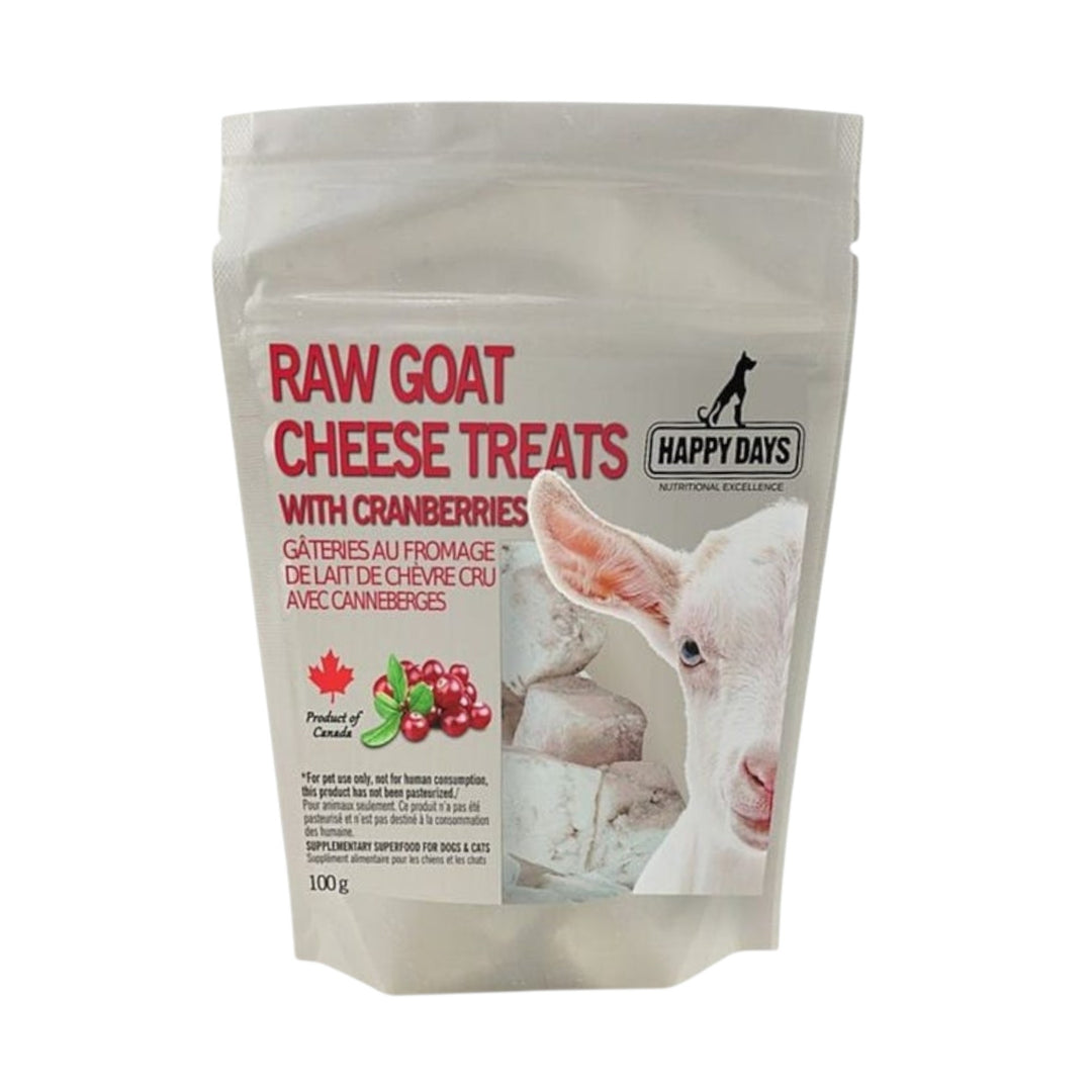 Happy Days Raw Goat Cheese Treat With Cranberry (100g)