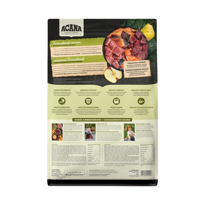 Acana Dog Highest Protein Grasslands Recipe (2kg)
