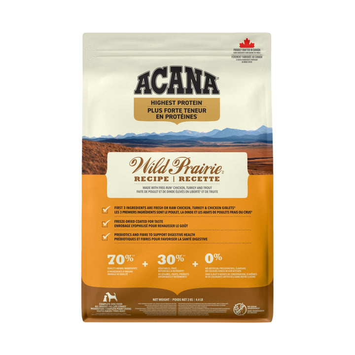 Acana Dog Highest Protein Wild Prairie Recipe (2kg)