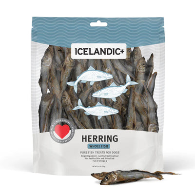 ICELANDIC HERRING WHOLE DOG 9OZ