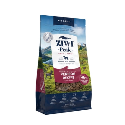 Ziwi Ziwipeak Dog Air-Dried Venison (2.5kg) - Tail Blazers Etobicoke