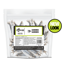 IRON WILL RAW SARDINES 1LB - Tail Blazers Etobicoke