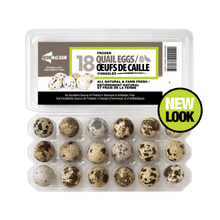 Iron Will Raw Frozen Quail Eggs (18 pack)