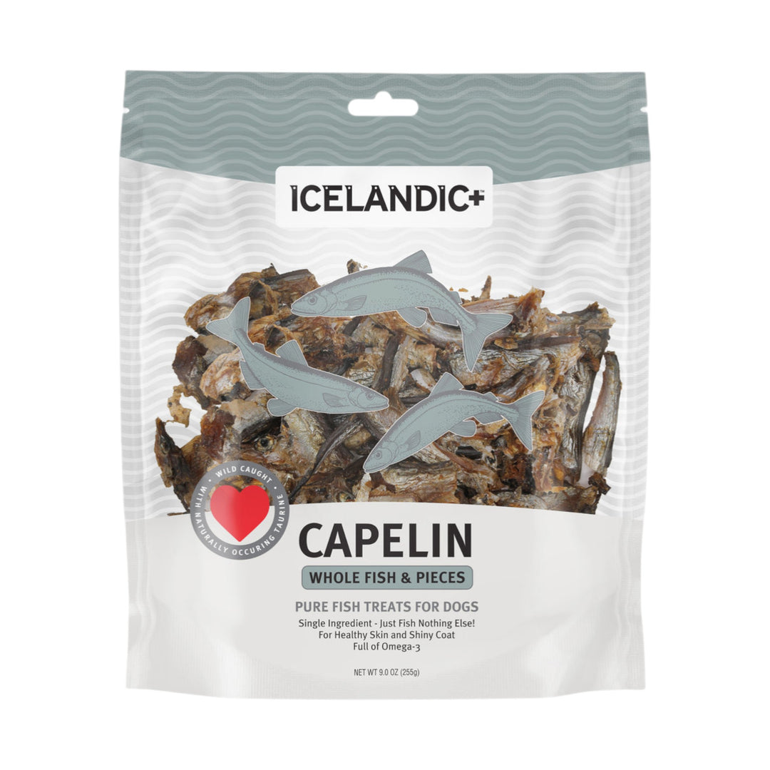 Icelandic Capelin Whole Fish (9oz)