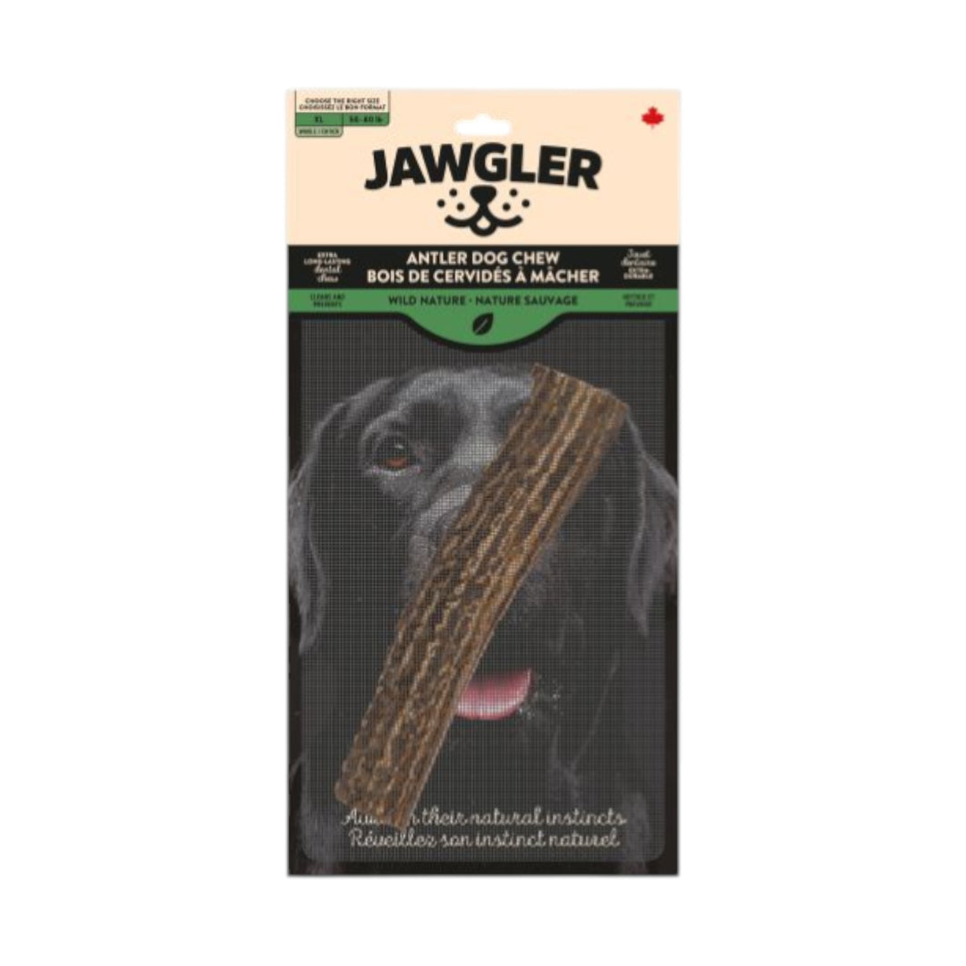 Jawgler Antler Dog Chew, Whole Wild Nature, X - Large 1pc