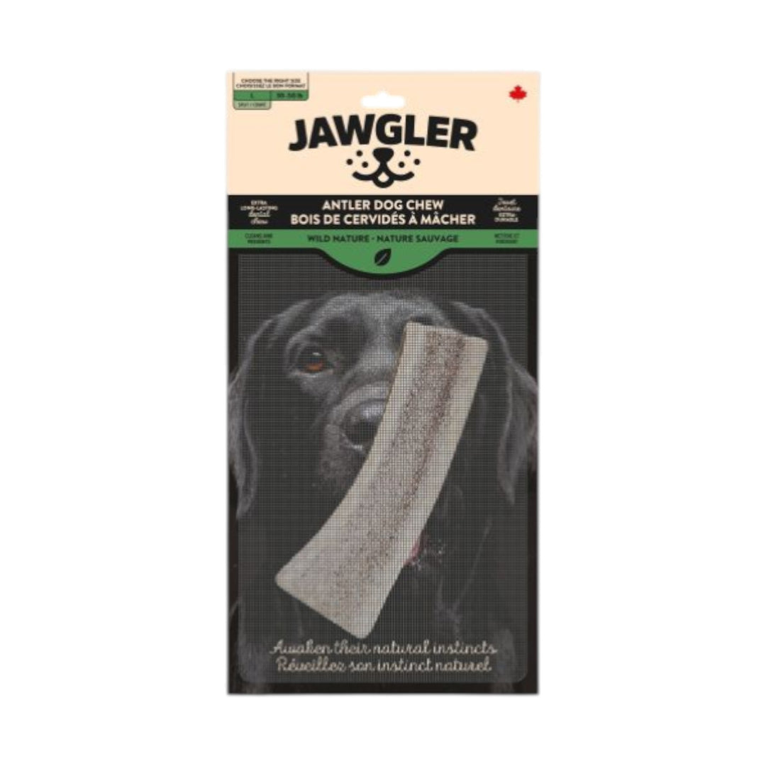Jawgler Antler Dog Chew, Split Wild Nature, Large 1pc