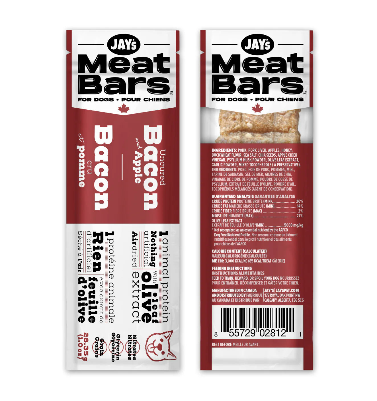 Jays Meat Bar Bacon & Apple 28.35