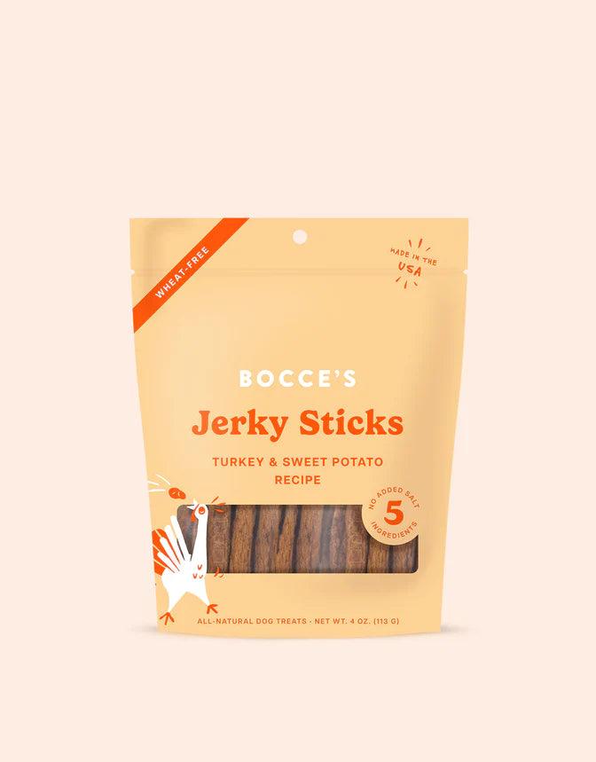 BOCCE'S TURKEY GRAZERS JERKY STK 4OZ - Tail Blazers Etobicoke