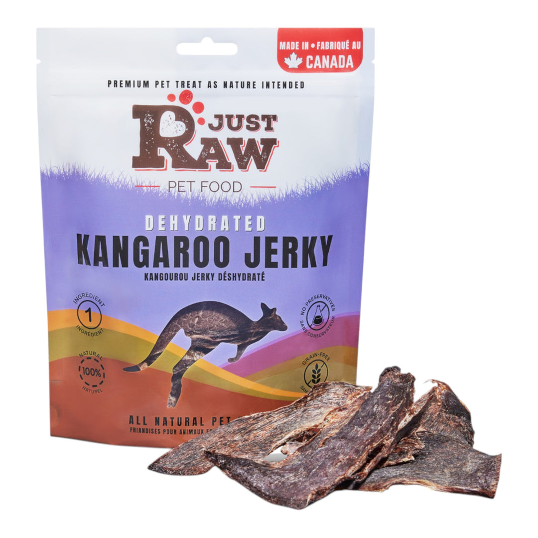 Just Raw Dehydrated Kangaroo Jerky (85g)