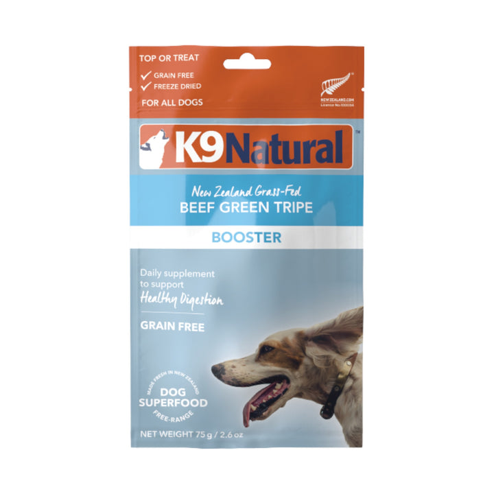 K9 Natural Freeze-Dried Beef Green Tripe Topper (75g)