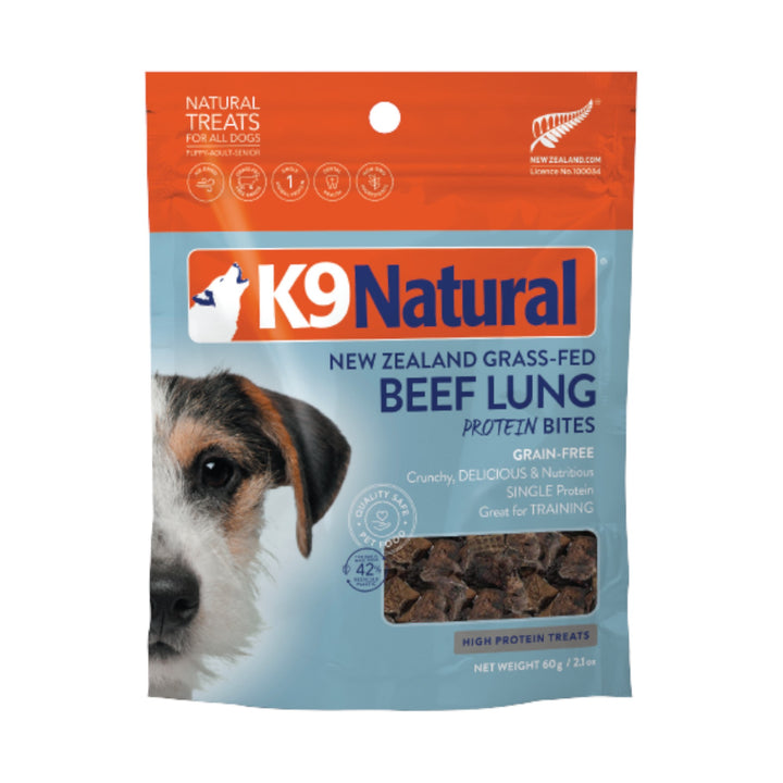 K9 Natural Freeze-Dried Beef Protein Bites (60g)