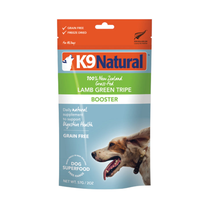 K9 Natural Freeze-Dried Lamb Green Tripe Topper (57g)