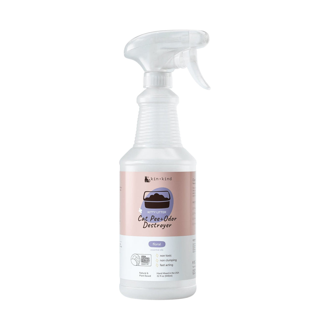 Kin+Kind Pee/Odor Destroy Cat Floral