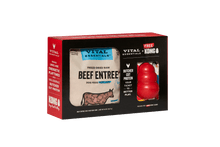 Vital Essentials Dog Freeze-Dried Beef Mini Nibs w/Medium Kong Toy (14oz)