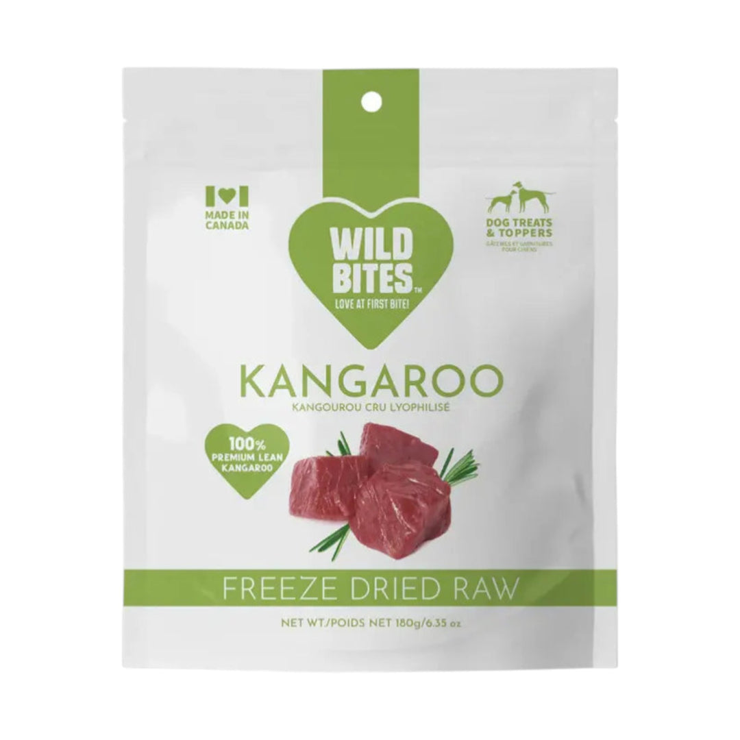 Wild Bites Freeze-Dried Dog Treats Kangaroo Large (180g)
