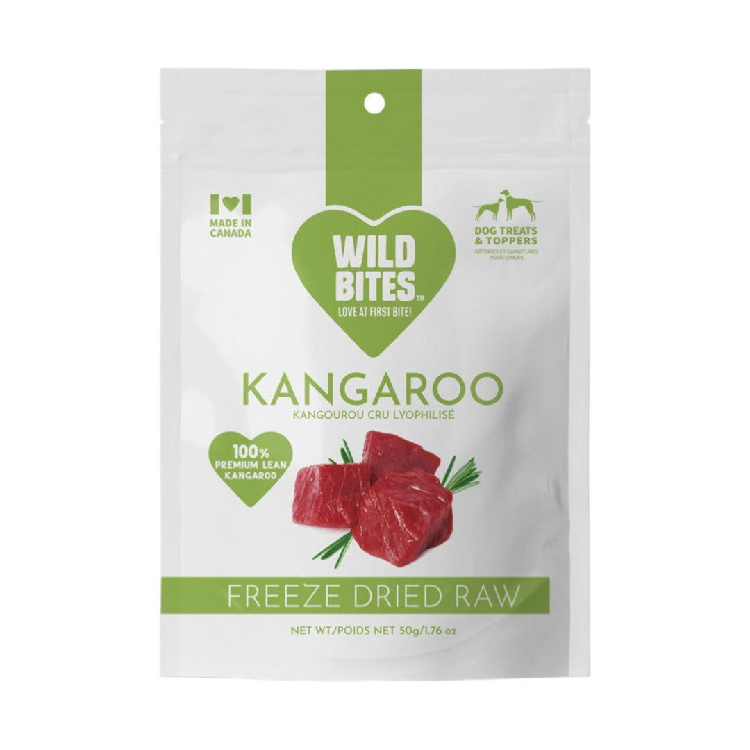 Wild Bites Freeze-Dried Kangaroo (50g)