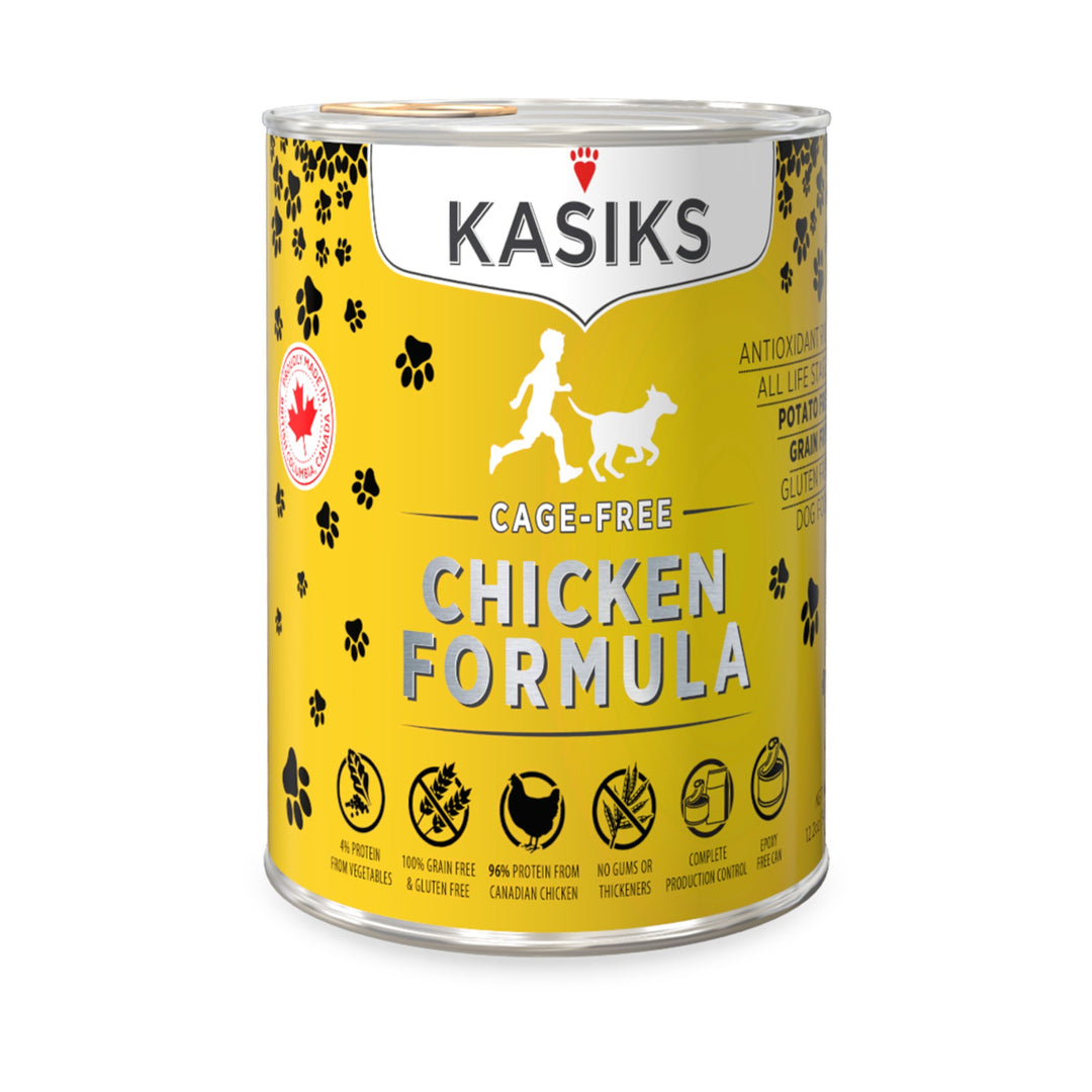 Kasiks Grain Free Chicken Dog Can (12.2oz)