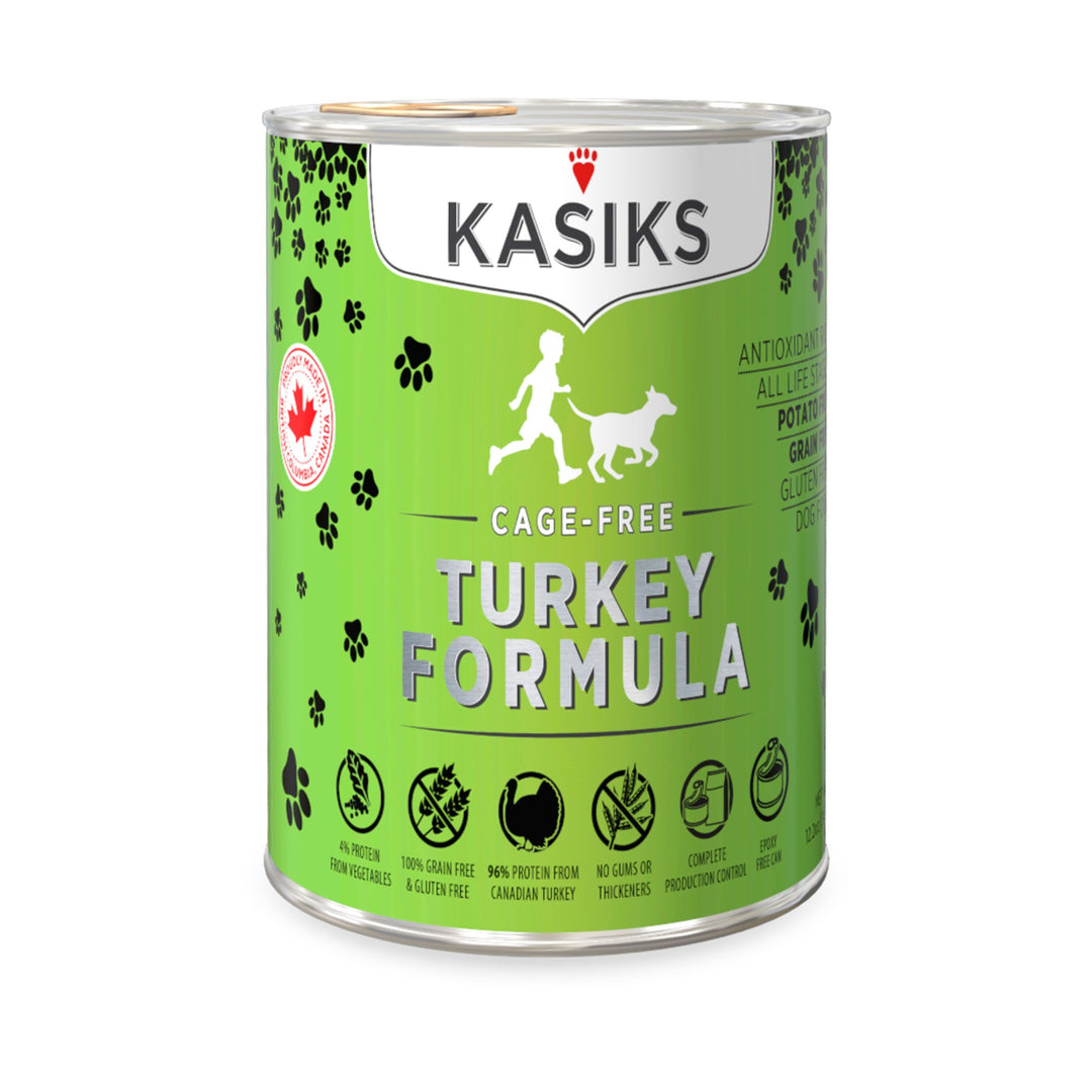 Kasiks Grain Free Turkey Dog Can (12.2oz)