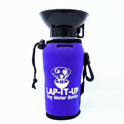 LAP-IT-UP DOG WATER BOTTLE BLUE 20OZ - Tail Blazers Etobicoke