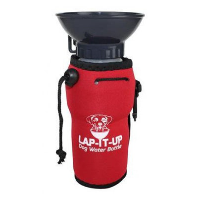 LAP-IT-UP DOG WATER BOTTLE RED 20OZ - Tail Blazers Etobicoke