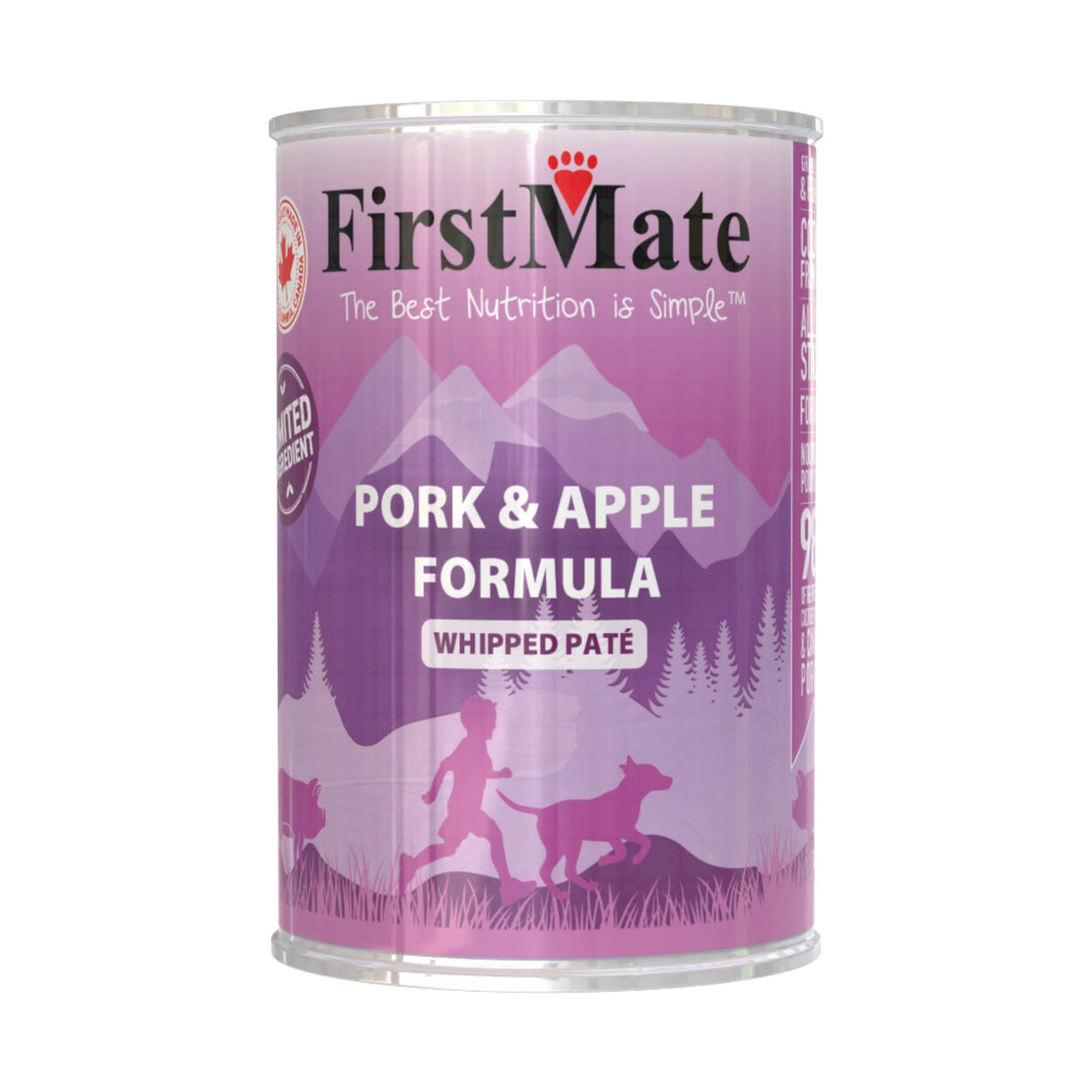 First Mate Pork &amp; Apple Dog Can (12.2oz)