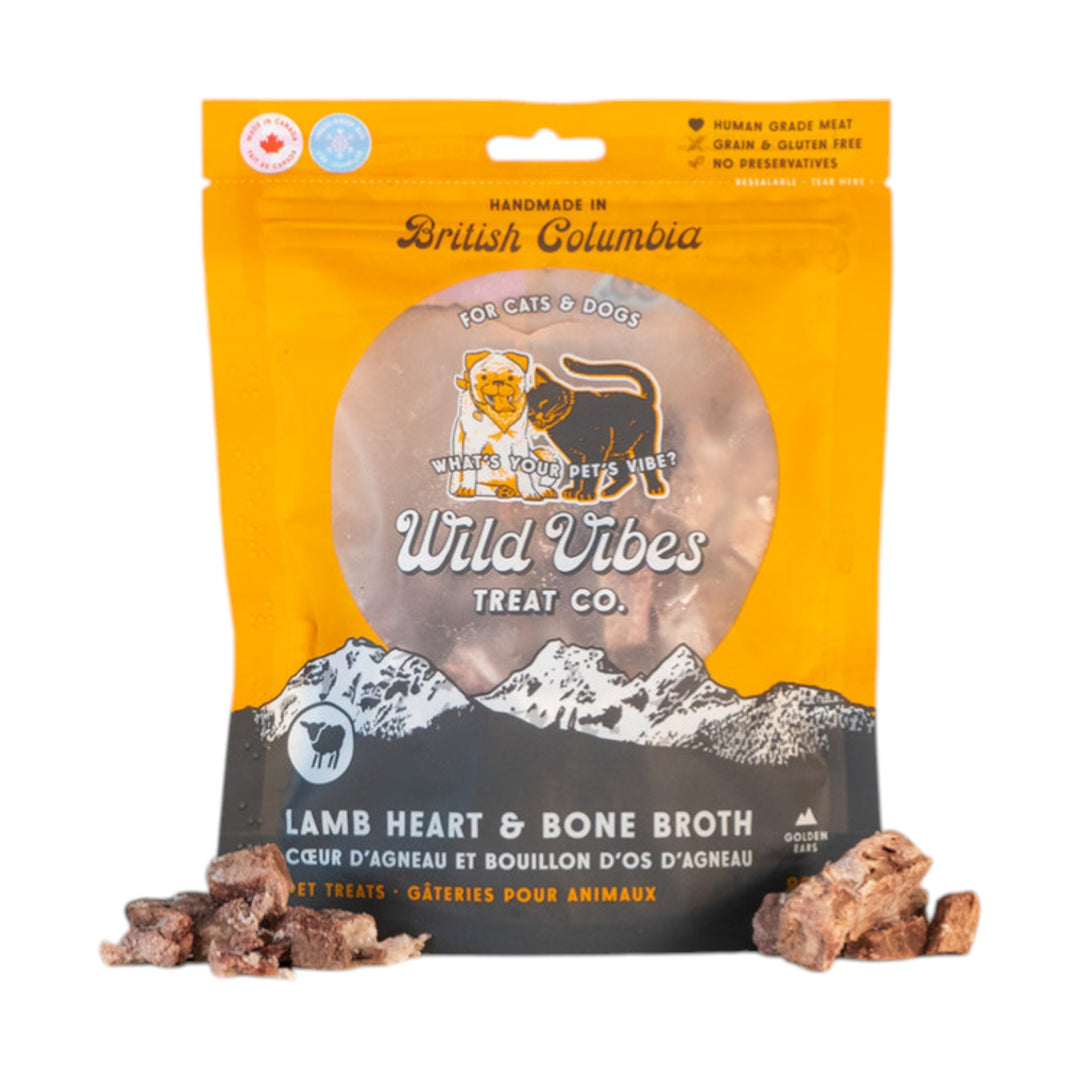 Wild Vibes Lamb Heart &amp; Bone Broth (80g)
