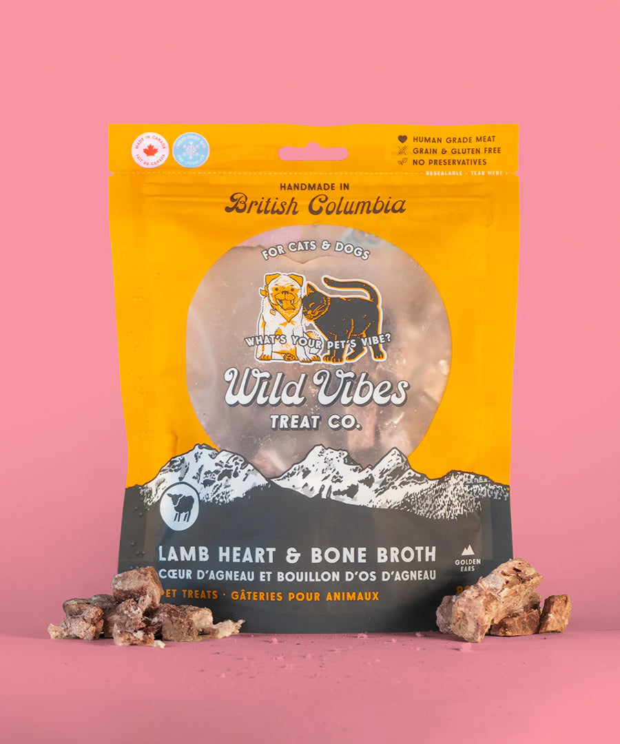 Wild Vibes Lamb Heart &amp; Bone Broth 80G